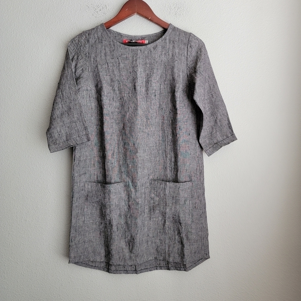 Pyne & Smith Model No.20 Shift Dress in Gray size XS NWT